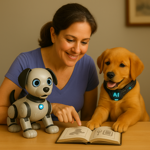 Your AI Puppy as a Teacher, Guide, and Lifelong Learner