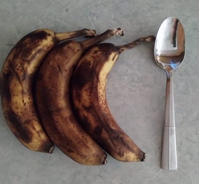 Ripe bananas