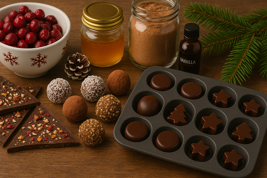 Raw Holiday Chocolate