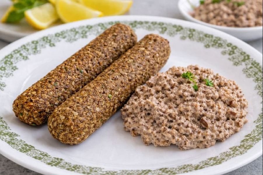 Savory Avocado Nut Sticks with Smoked Sardine Spread