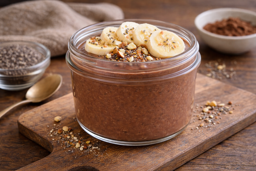 Creamy Chocolate Chia Pudding