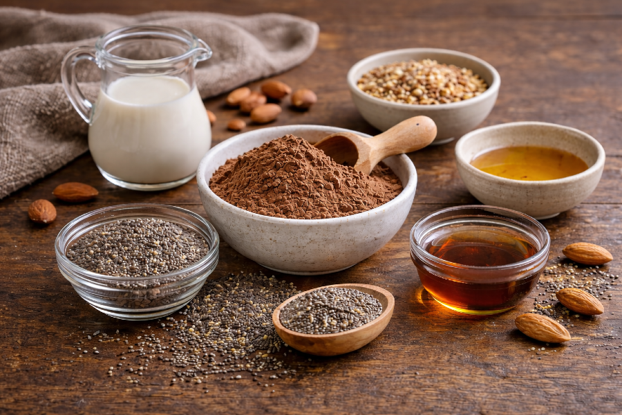 Creamy Chocolate Chia Pudding