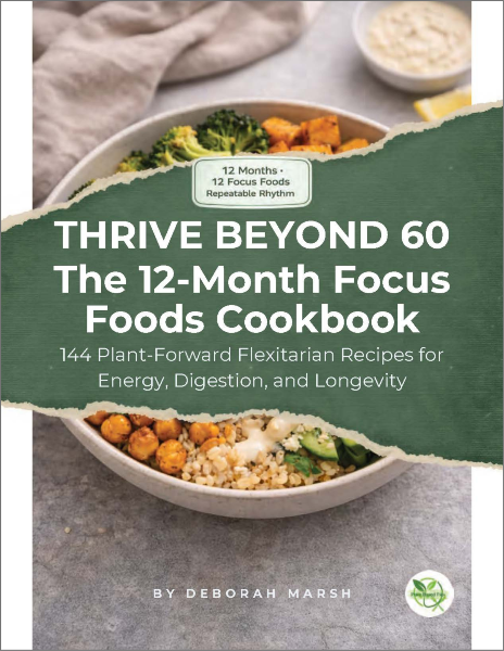 It's Here — The Thrive Beyond 60 Cookbook