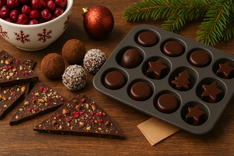 Raw Holiday Chocolate