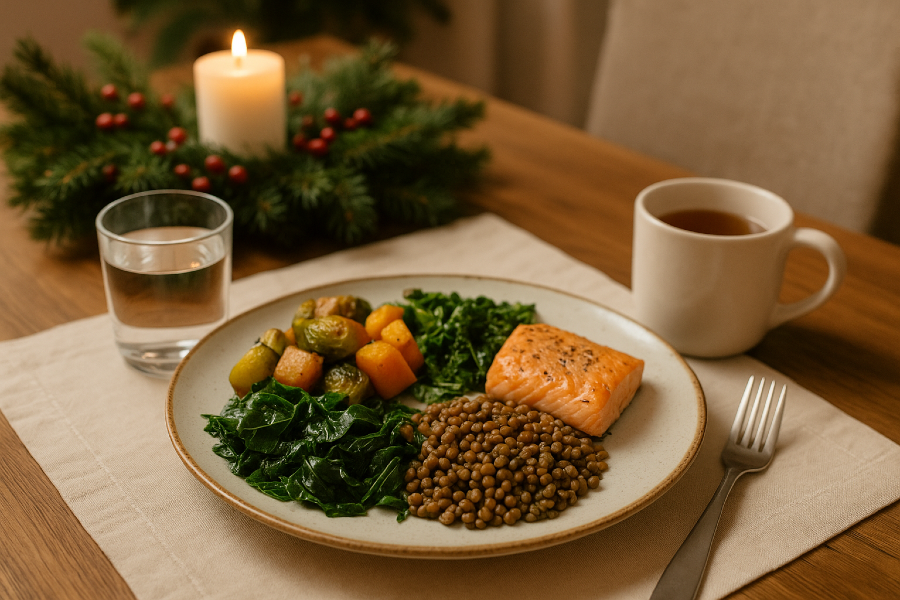 The Calm Holiday Plate After 60