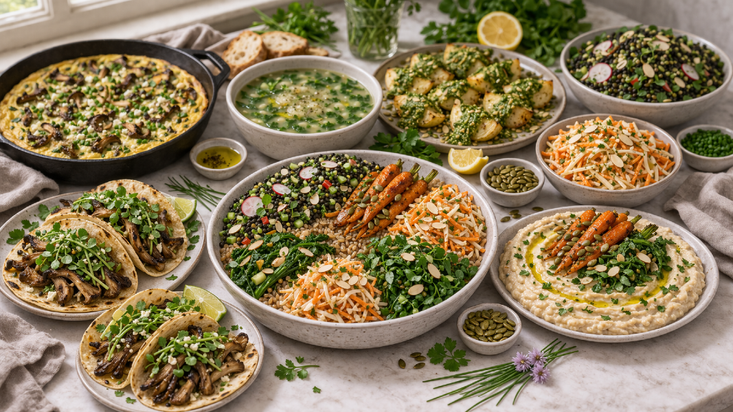 10 Simple April Recipes Using My Spring Focus Foods