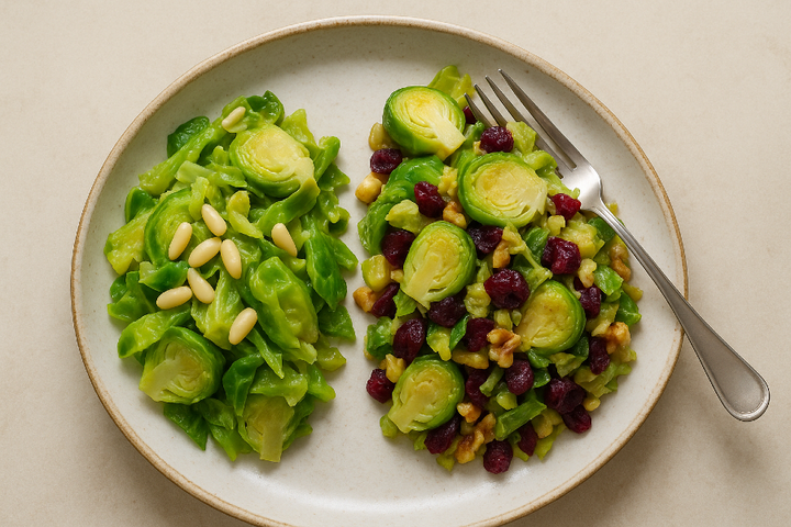 Brussels Sprouts Two Ways