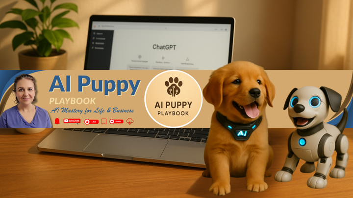 AI Puppy Playbook on YouTube