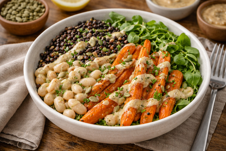Simple and Satisfying April Focus Foods Power Bowl