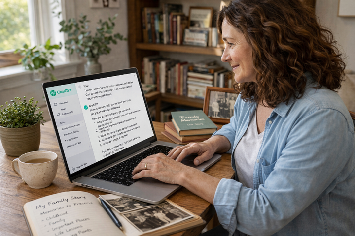How to Use AI to Capture Your Family History