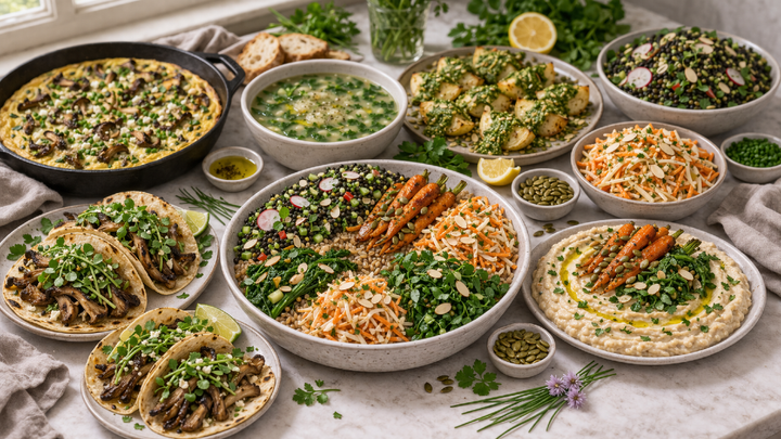 10 Simple April Recipes Using My Spring Focus Foods